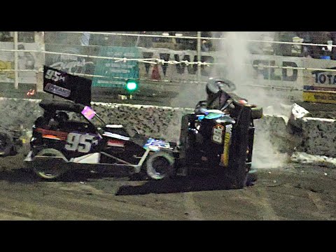 Paradise Valley Speedway - New Zealand Stockcar Teams 2025 Qualifying - 21/2/25 - dirt track racing video image