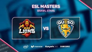 BS - Mad Lions vs Team Queso - ESL Masters Brawl Stars S1 - Jornada 7