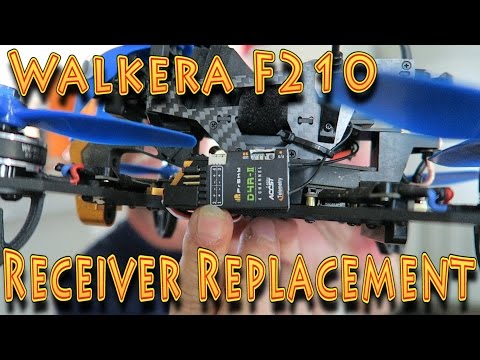 HowTo: Walkera F210 Receiver Replacement FrSky D4R-ii !!(10.10.2016) - UC18kdQSMwpr81ZYR-QRNiDg