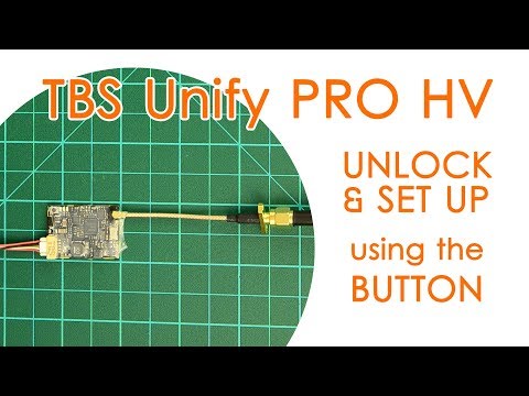 How to unlock and set up TBS UNIFY PRO 5G8 HV using the button and status LEDs - QUICK GUIDE - UCBptTBYPtHsl-qDmVPS3lcQ