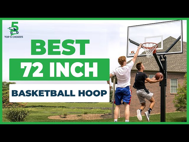 The 72 In Ground Basketball Hoop is a Must Have