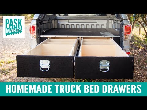 Homemade Truck Bed Drawers - UCNyGbxoEo6CQvaRVEvItxkA