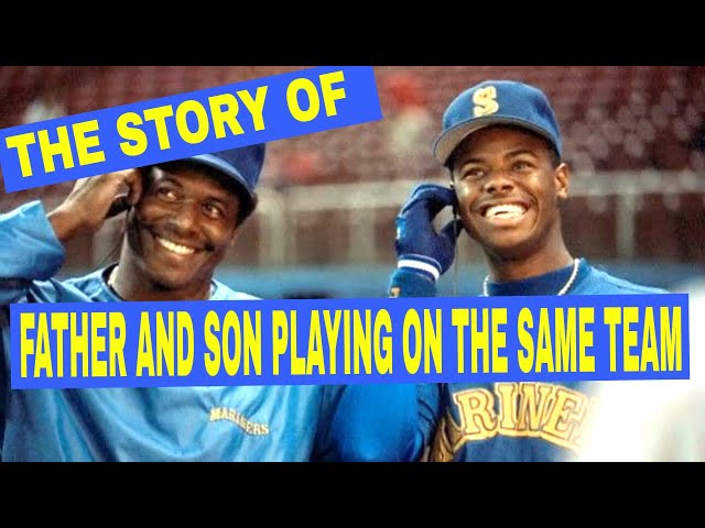 Father and Son Play on Same Major League Baseball Team