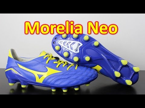 Mizuno Morelia Neo Dazzling Blue/Bolt - Unboxing + On Feet - UCUU3lMXc6iDrQw4eZen8COQ