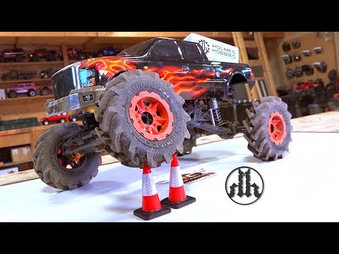 Mega Monster Mud Truck BUILD & Holmes Hobby 3500kv PULLER PRO BL Motor UPGRADE! | RC ADVENTURES - UCxcjVHL-2o3D6Q9esu05a1Q