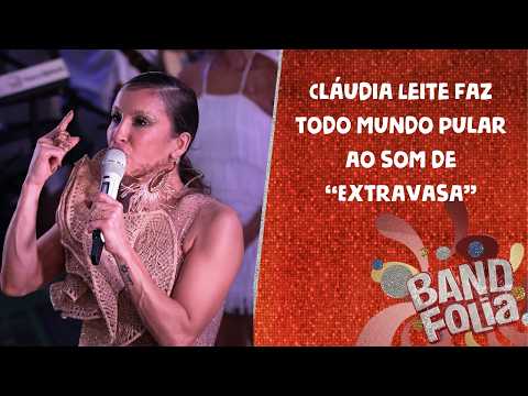 Claudia Leitte faz todo mundo pular ao som de "Exttravasa" | Band Folia