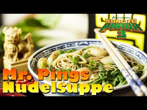 KUNG FU PANDA 3 - Mr. Pings Nudelsuppe & Gewinnspiel / Asiatische Hausgemachte vegetarische Suppe - UC990hStWQ3tgj1Zk_ASTRoQ