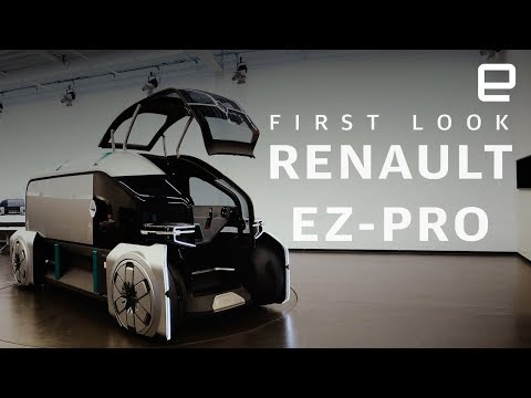 First look at EZ-PRO, Renault’s autonomous delivery EV