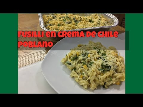 Fusilli en crema de chile poblano - UC-sOsYySa0l_u0EqJlxMuGA