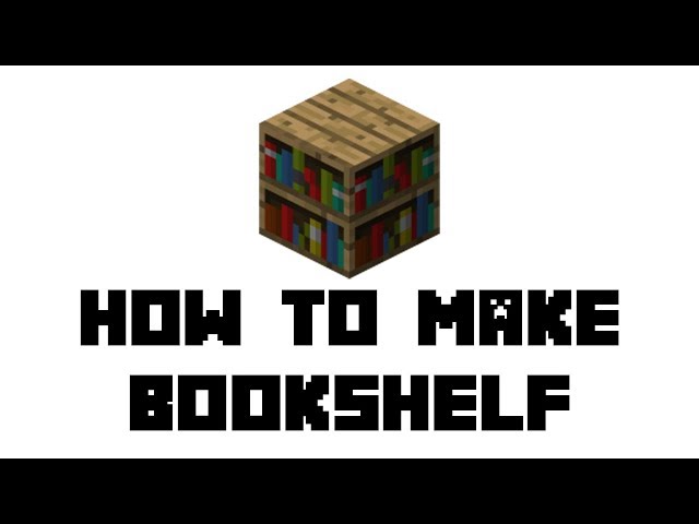 How to make Bookshelf in Minecraft