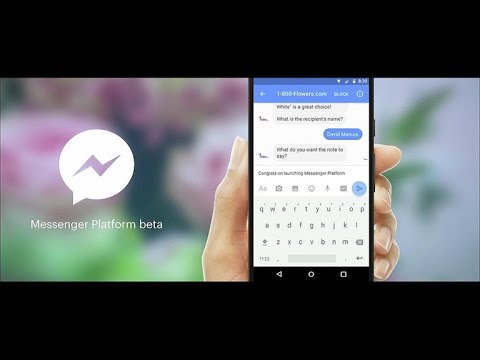 Bots are coming to Facebook Messenger (CNET News) - UCOmcA3f_RrH6b9NmcNa4tdg