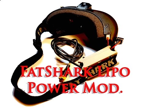 Never Ending (almost) FatShark Lipo Power Supply Mod! - UC5O1yJryrMbYm3xFmEhojFA