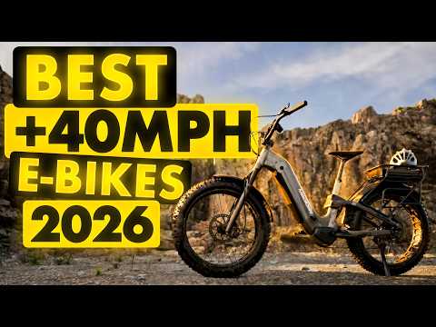 TOP 10 FASTEST E-BIKES OF 2026!