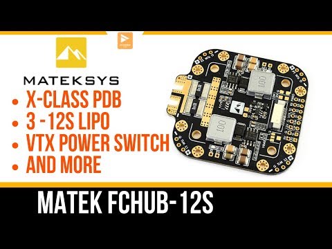 Matek X-Class PDB With Great Features // Matek FCHUB-12S - UC3c9WhUvKv2eoqZNSqAGQXg