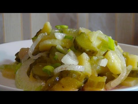 Супер вкусный картофельный салат.  (Постное блюдо~)Potato salad - UC_C5Vm1gvOBo8vlSYY4MnmA