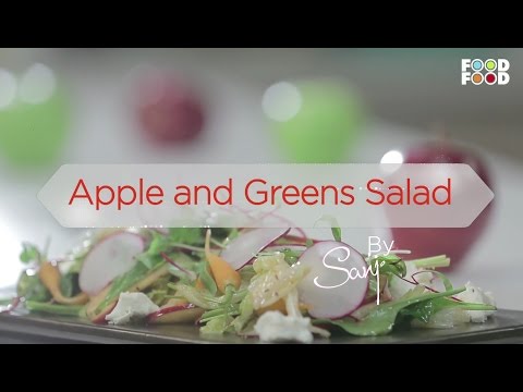 Cook Smart Shorts | Apple & Green Salad | Chef Sanjeev Kapoor - UCthIcpK06l9bhi9ISgreocw