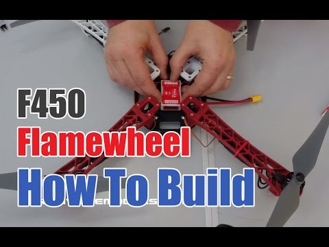 How to build the DJI F450 E300 Flamewheel with Naza Light FC - UCg7KMrS12P2nmOIjOHjgZEA