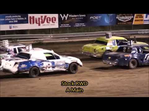 Carroll Co. Figure 8 Races Stock RWD Heats, B Main, A Main, &amp; Open RWD A Main 8/17/24 - dirt track racing video image