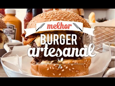 RECEITA: O MELHOR HAMBÚRGUER ARTESANAL DO MUNDO