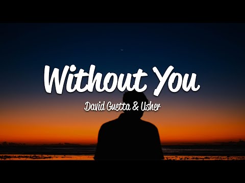 David Guetta - Without You (Lyrics) ft. Usher