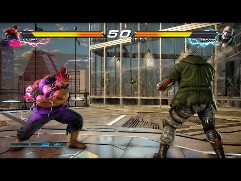 TEKKEN 7 (PS4) Bryan Vs Akuma Gameplay | G-CORP Helipad New Stage (1080p 60fps) No Commentary - UCfVhjM2_XVvO5eGbOK-MO0A