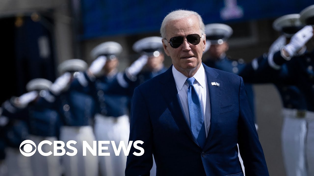 Watch Live: President Biden gives commencement speech at Air Force Academy | CBS News