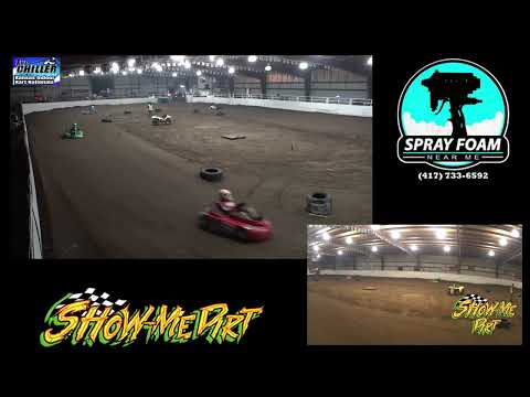 The Chiller 2nd Annual Kansas Indoor Kart Nationals🏁 Practice Day.- 16 January 2025 - dirt track racing video image