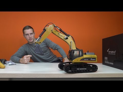 МЕТАЛЛИЧЕСКИЙ ЭКСКАВАТОР на радиоуправлении ... Amewi rc excavator - UCvsV75oPdrYFH7fj-6Mk2wg