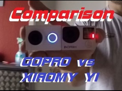 Xiaomi Yi vs Gopro Hero 4 BE low light comparison (1080P 60FPS) - UCskYwx-1-Tl5vQEZ0cVaeyQ