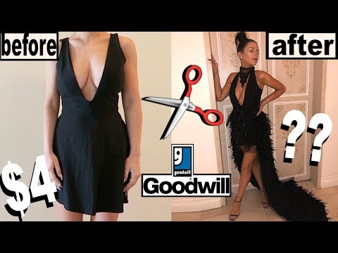 DIY THRIFT STORE PROM DRESS MAKEOVER! - UCrlcqlqYJV28LvH1iYgw4DA