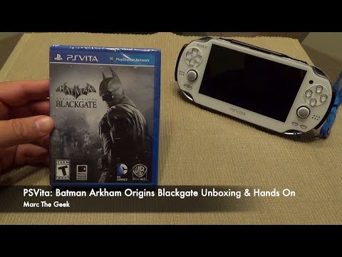 PSVita: Batman Arkham Origins Blackgate Unboxing & Hands On - UCbFOdwZujd9QCqNwiGrc8nQ