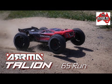 ARRMA Talion 6S 2018 first run w16T pinion on 6S - UCOfR0NE5V7IHhMABstt11kA