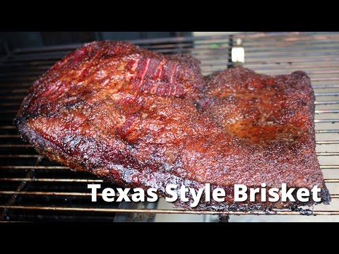 Texas Style Brisket | Smoked Brisket Recipe with Red Butcher Paper on Ole Hickory Pits Smoker - UC--MxpGXJ3LVD8KvlNzRlcA