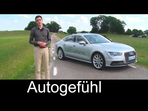 2015 Audi A7 Sportback Facelift test drive review comparing with Mercedes CLS Facelift - Autogefühl - UCG0__4AhnoCWRH7TPO0PQyg