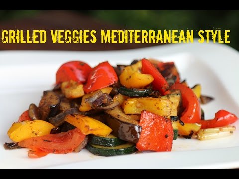 Grilled Veggies Mediterranean Style - Side Dish Recipe