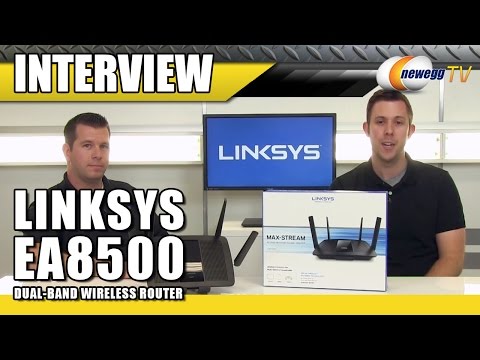 Linksys Dual-Band Wireless Router Interview - Newegg TV - UCJ1rSlahM7TYWGxEscL0g7Q