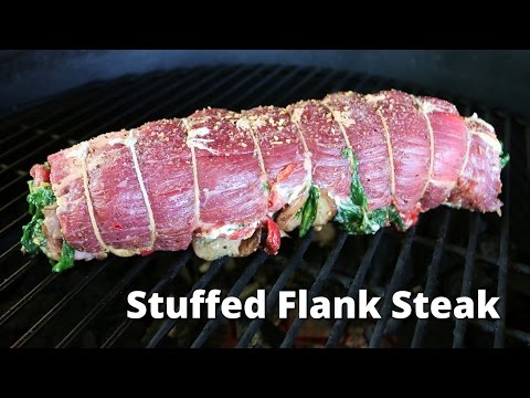 Stuffed Flank Steak on Big Green Egg | Grilled Flank Steak with Malcom Reed - UC--MxpGXJ3LVD8KvlNzRlcA