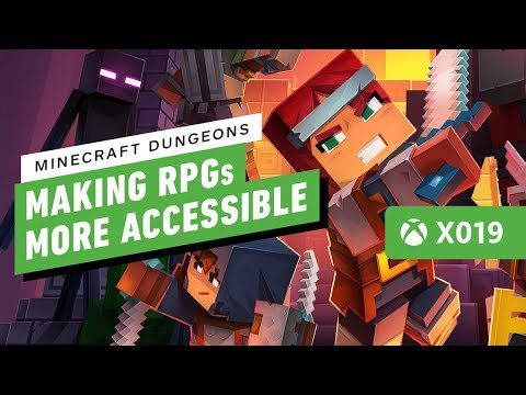 Minecraft Dungeons is Aiming to Make Another Genre More Accessible - IGN Live | X019 - UCKy1dAqELo0zrOtPkf0eTMw