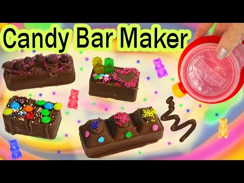 CHOCOLATE CANDY BAR Maker Kit Set REAL FOOD Sprinkles Cookie Dough Gummy Bears Baker Moose Toys - UCelMeixAOTs2OQAAi9wU8-g