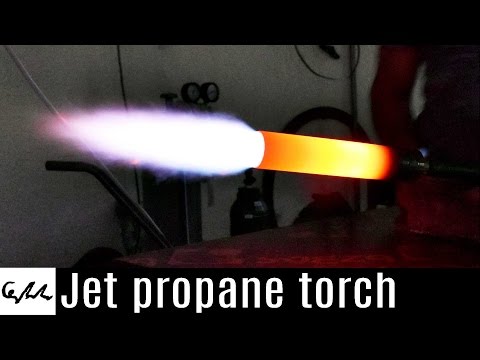 Jet propane torch for metal melting foundry - UCkhZ3X6pVbrEs_VzIPfwWgQ