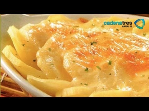 Receta de papas al horno gratinadas. Receta comida mexicana / Receta de papas al horno - UClIHawzMOBFQc1QZu2XYuoQ