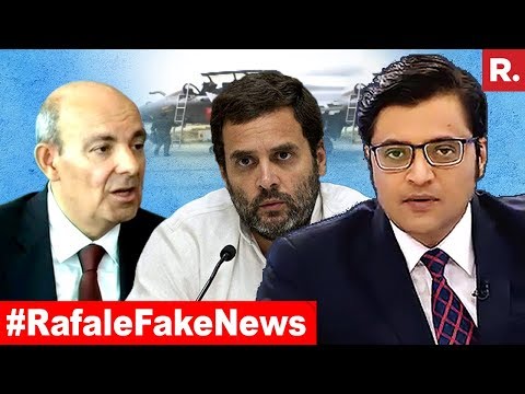 WATCH #Controversy | Dassault CEO Exposes Rahul Gandhi On Rafale | The #Debate With ARNAB GOSWAMI #India #Discussion