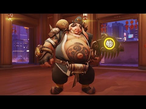 Overwatch: Every Year of the Rooster Skin, Intro, Pose and Emote - UCKy1dAqELo0zrOtPkf0eTMw