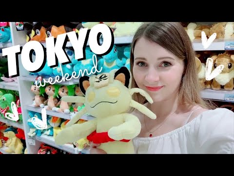 Weekend in my Life in Tokyo 💜Hair Salon, Cafes, Pokemon + Make Your Own Drink Izakaya!