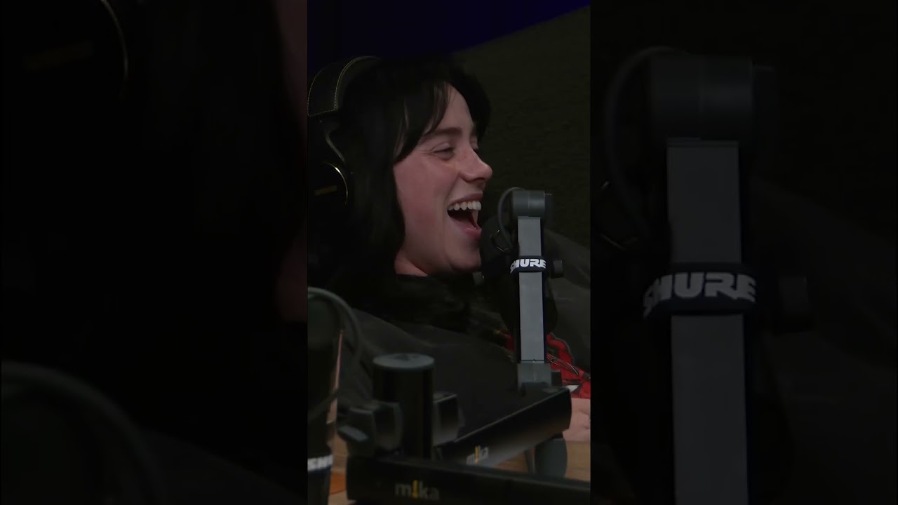 Conan shows Billie Eilish & FINNEAS how loud he can scream. #conan