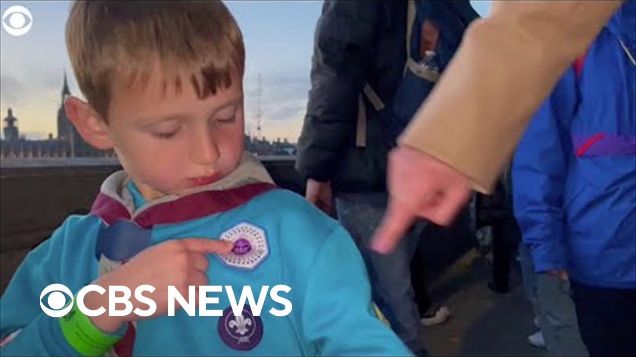 Children share what it’s like to queue for hours to see Queen Elizabeth