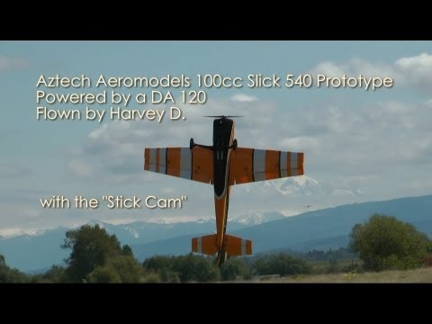 Aztech Aeromodels 120cc Slick 540 Prototype with Stick Cam - UCvrwZrKFfn3fxbkpiSIW4UQ