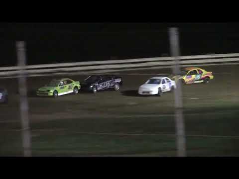 Hummingbird Speedway (6-11-22): Sunny 106 Four-Cylinder Feature - dirt track racing video image