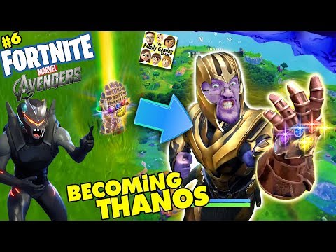 fortnite avengers get thanos infinity gauntlet everytime marvel battle royale fgteev 6 - 50 vs 50 fortnite