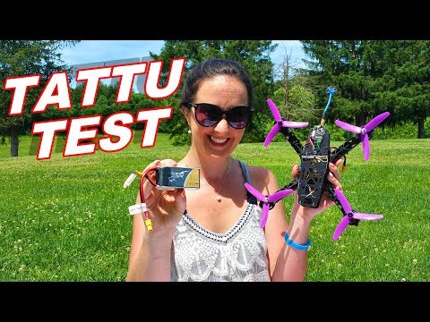 Tattu LiPo Battery Pack 4S & 3S 1550 mAh 75C Race Drone Test - TheRcSaylors - UCYWhRC3xtD_acDIZdr53huA